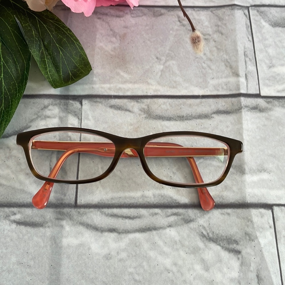 Lucky Brand shore 53 –16 – 140 brown horn  eyeglasses, frames
